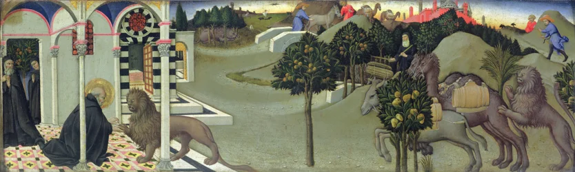St. Jerome and the Lion, 1444